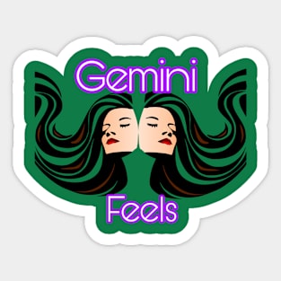 Gemini Feels Sticker